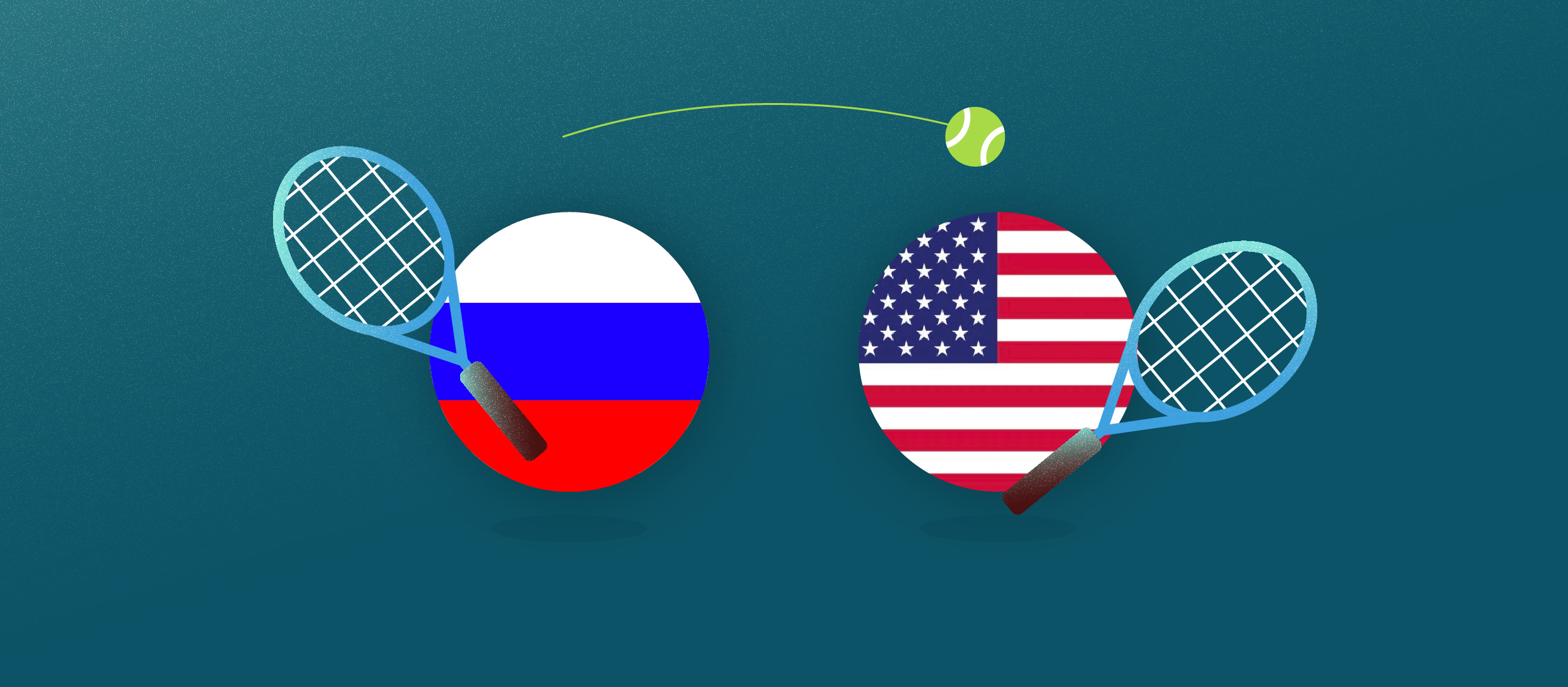 Главные противостояния России и США в теннисе