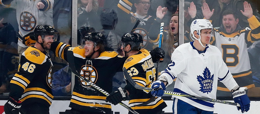 Toronto Maple Leafs - Boston Bruins: Ponturi hochei pe gheata NHL