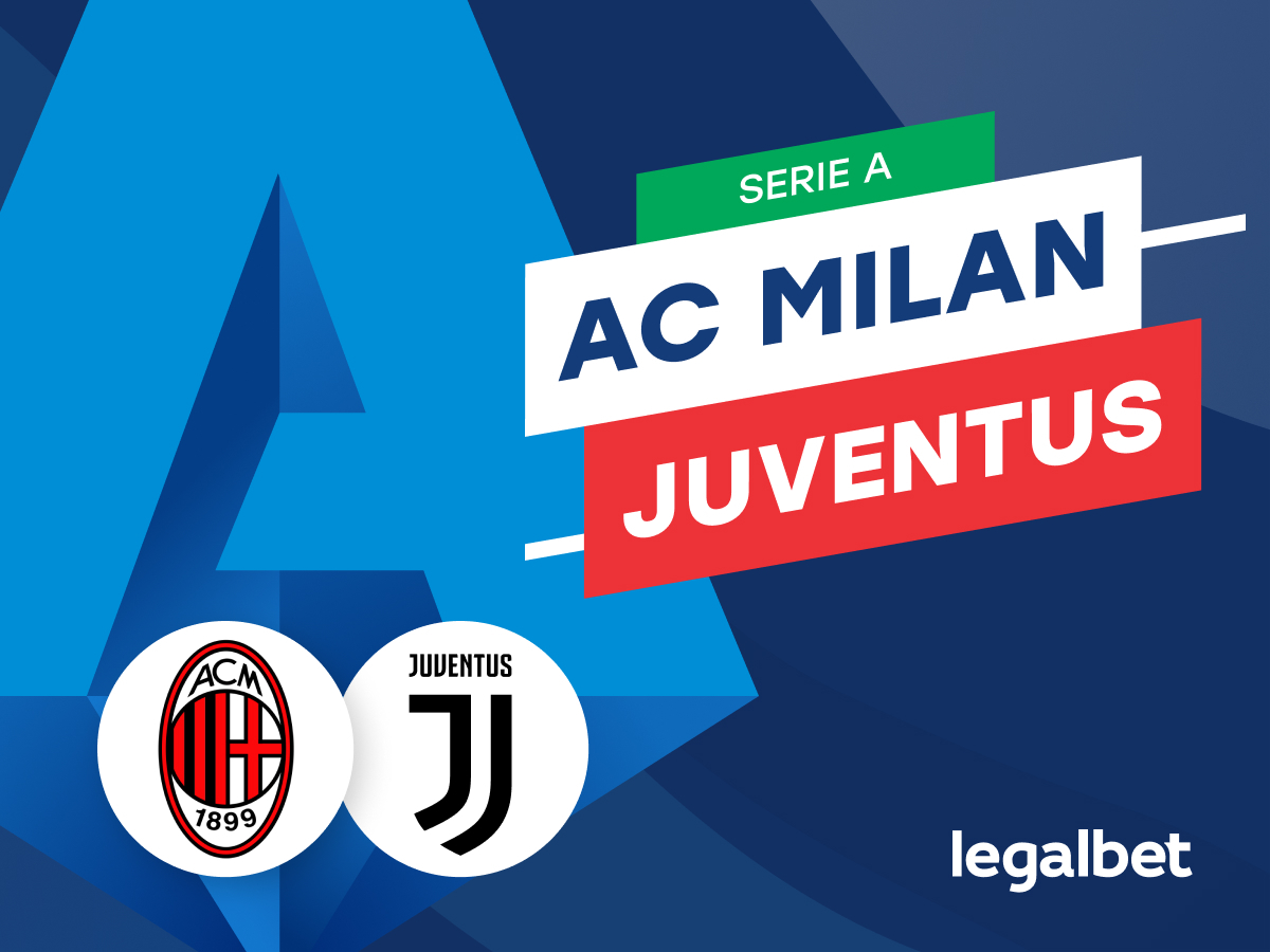 Mario Gago: Apuestas y cuotas Milan - Juventus, Serie A 2023/24.