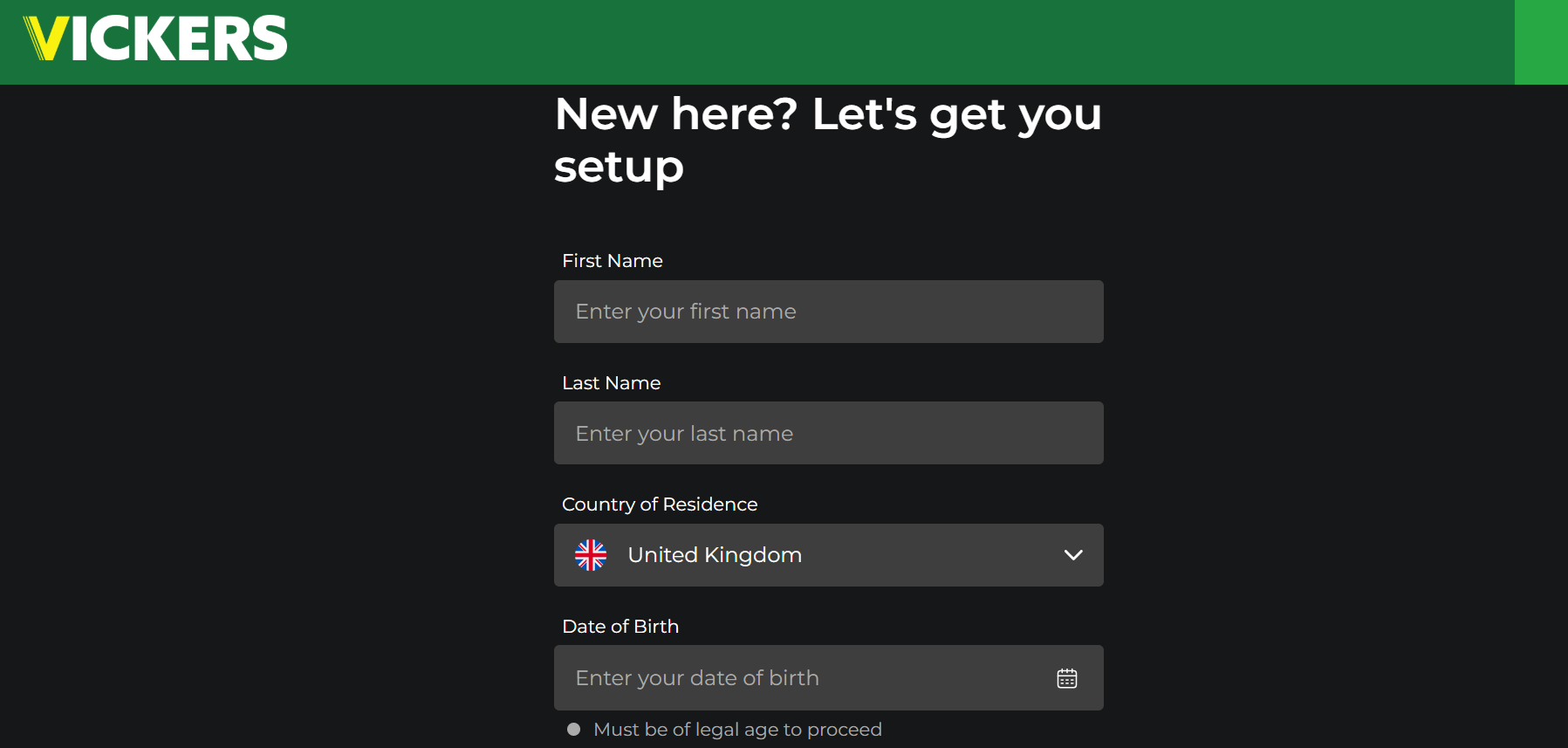 Sign Up 3