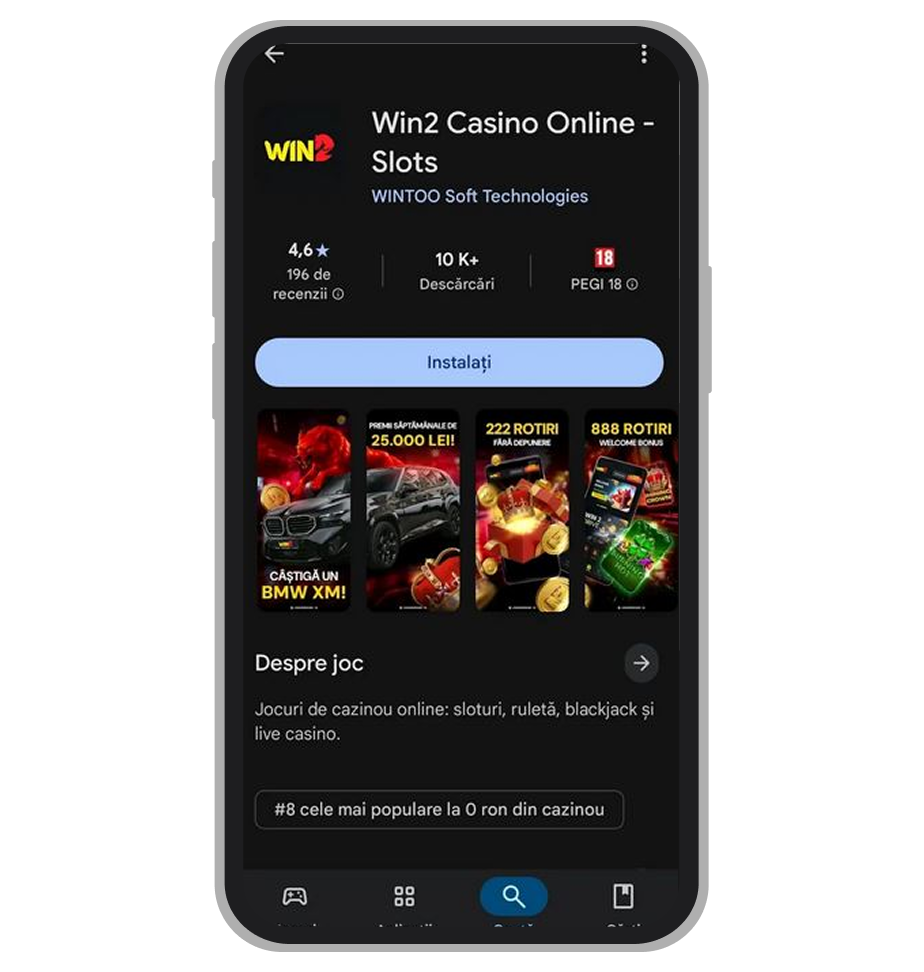 Google Play Win2 Casino
