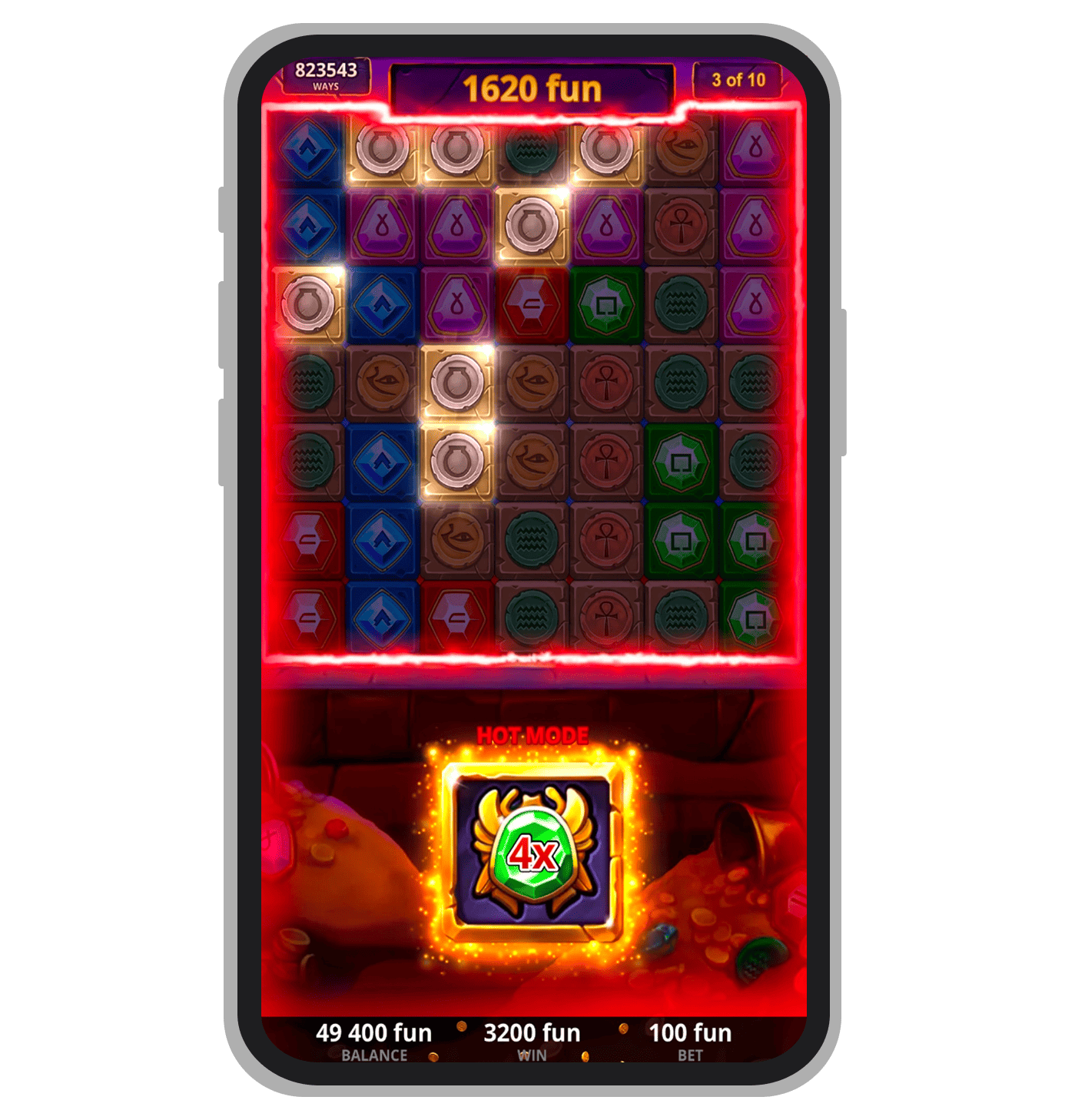 Фриспины в Mummyland Treasures