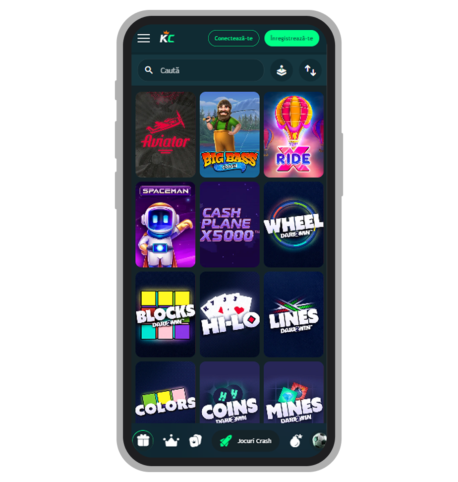 Jocuri crash la King Casino