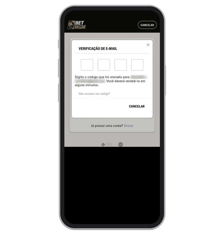 Proceda com a verificação de seu e-mail