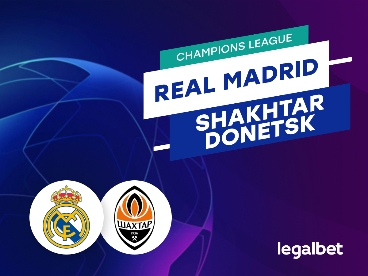 Antxon Pascual: Apuestas y cuotas Real Madrid - Shakhtar Donetsk, Champions League 22/23.