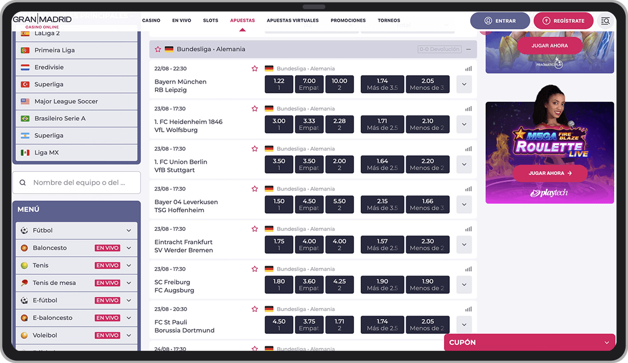 Gran Madrid | Casino Online