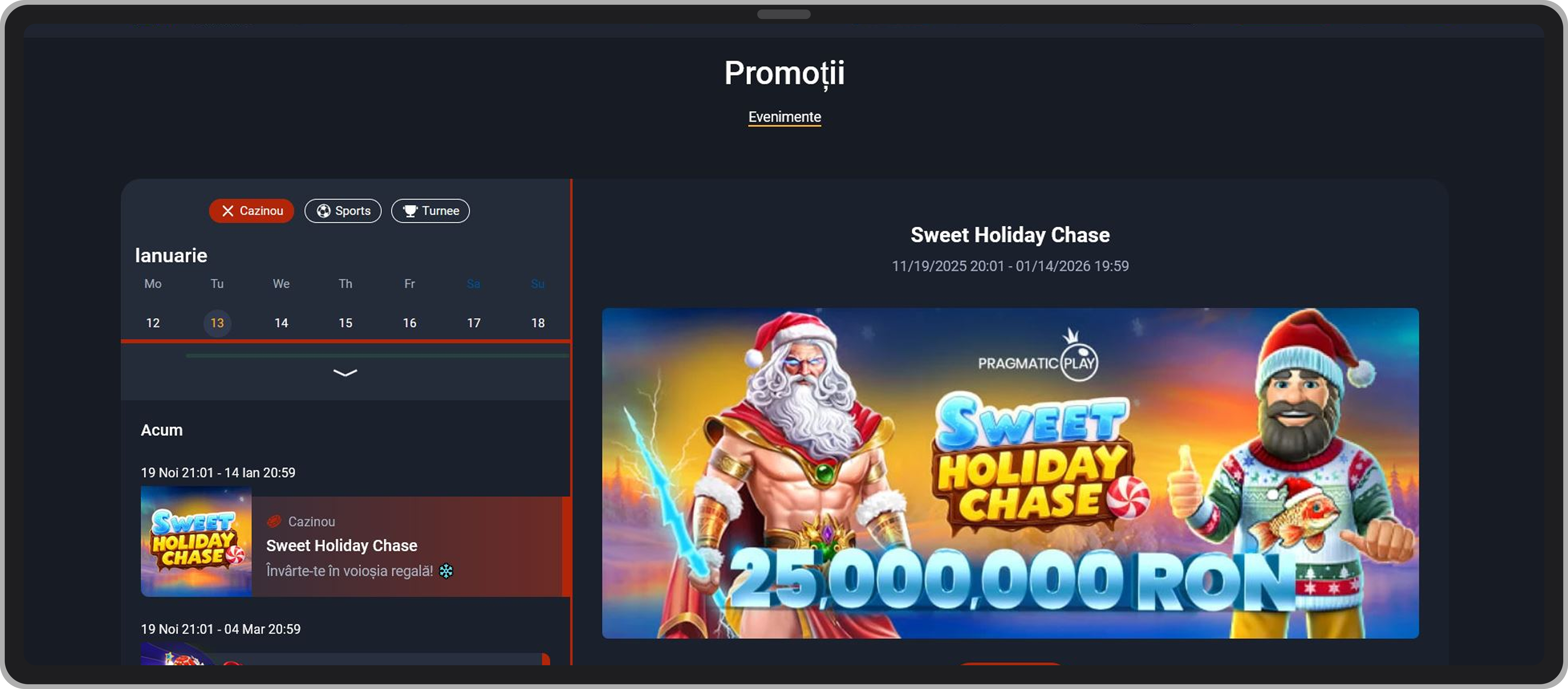 Bonusuri și promoții Frank Casino