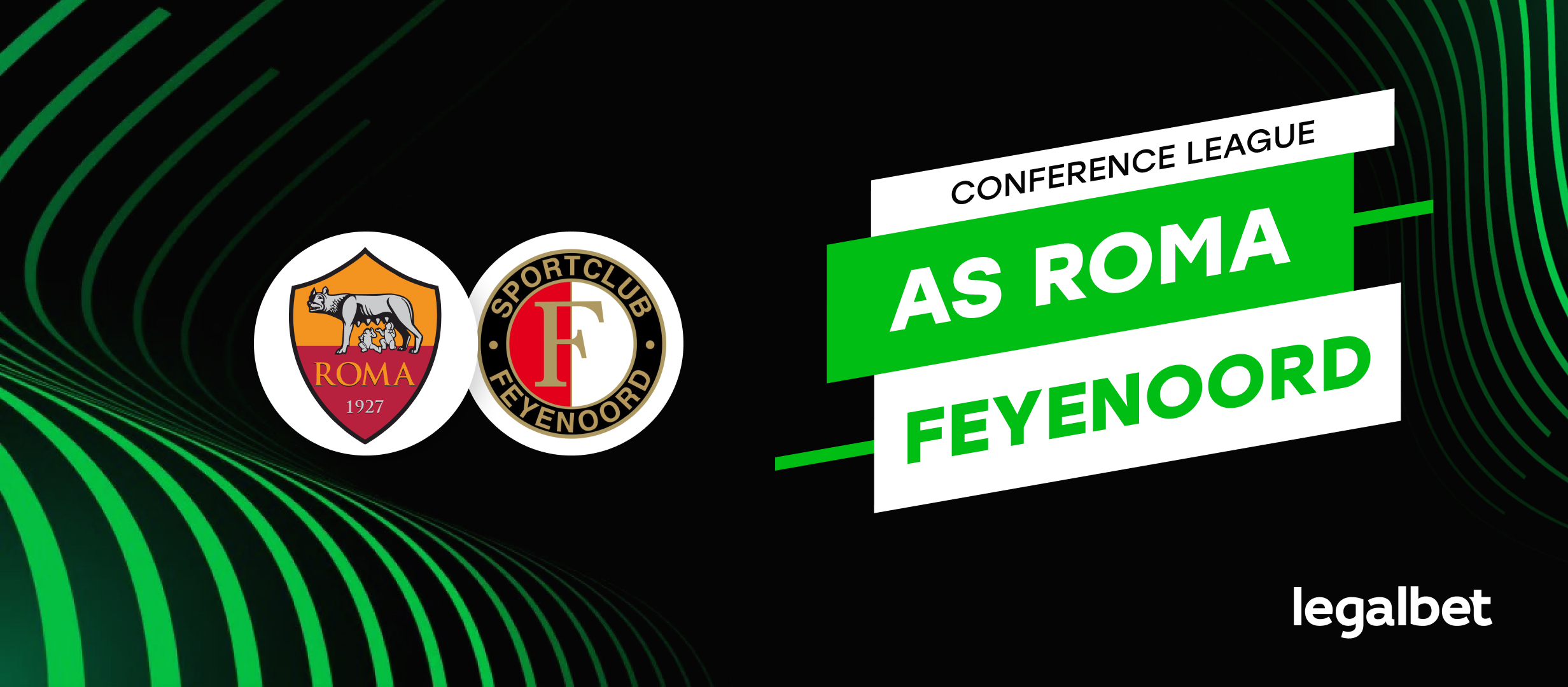 Apuestas y cuotas Roma - Feyenoord, Conference League 2021/22