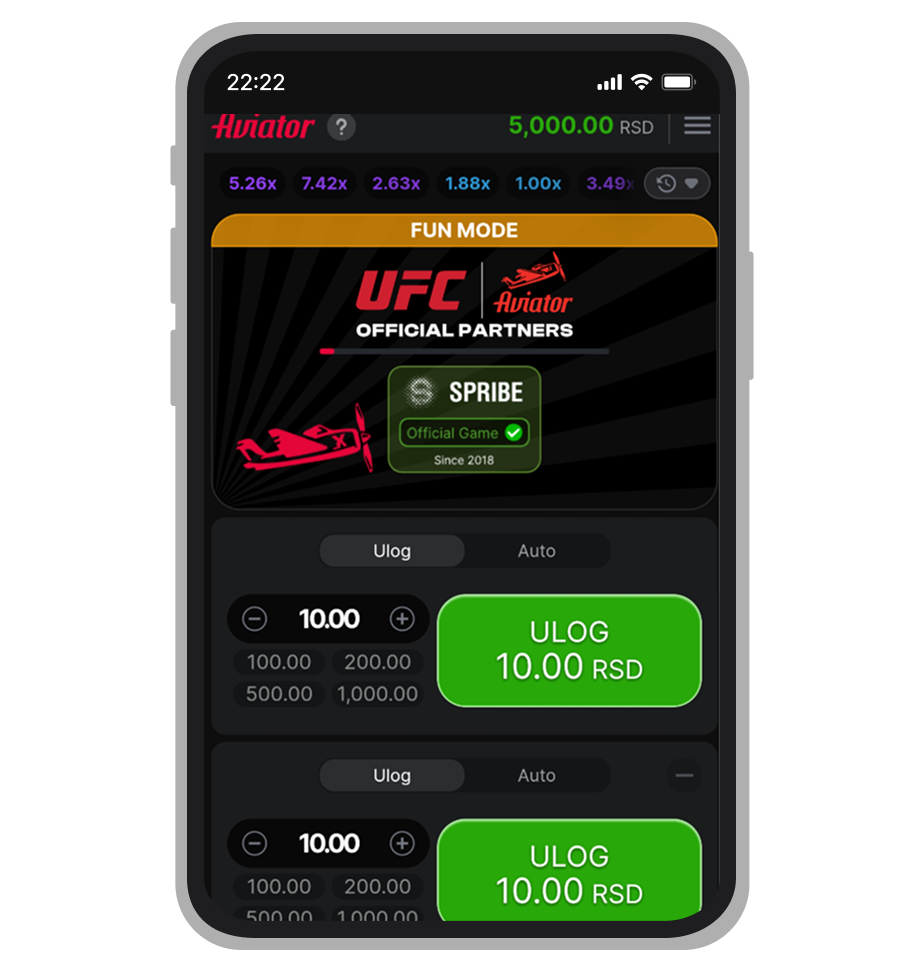 Aviator na 1xBet