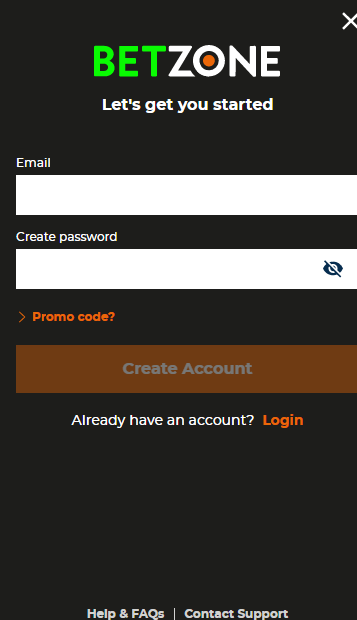 Enter your account details