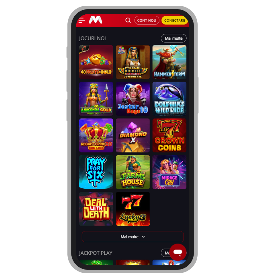 Jocuri noi la Magnumbet Casino