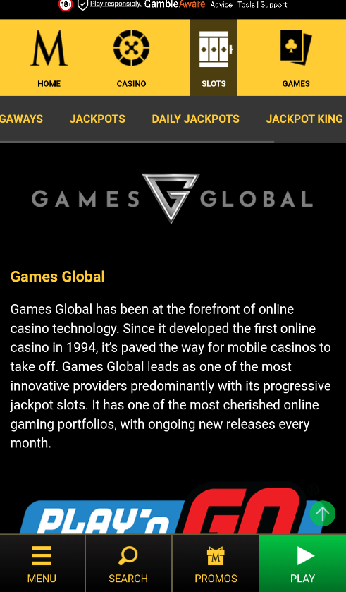 Some of the TOP providers in Mega Casino 