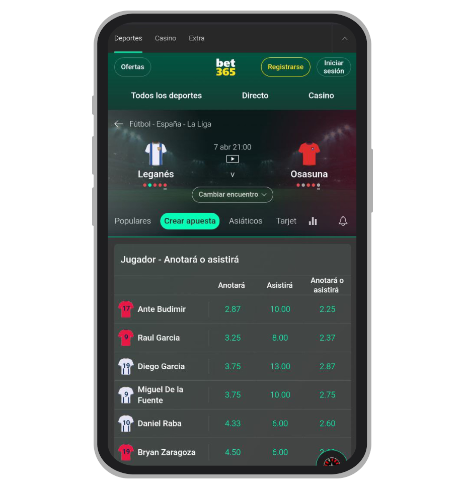 La Liga, España. Bet365