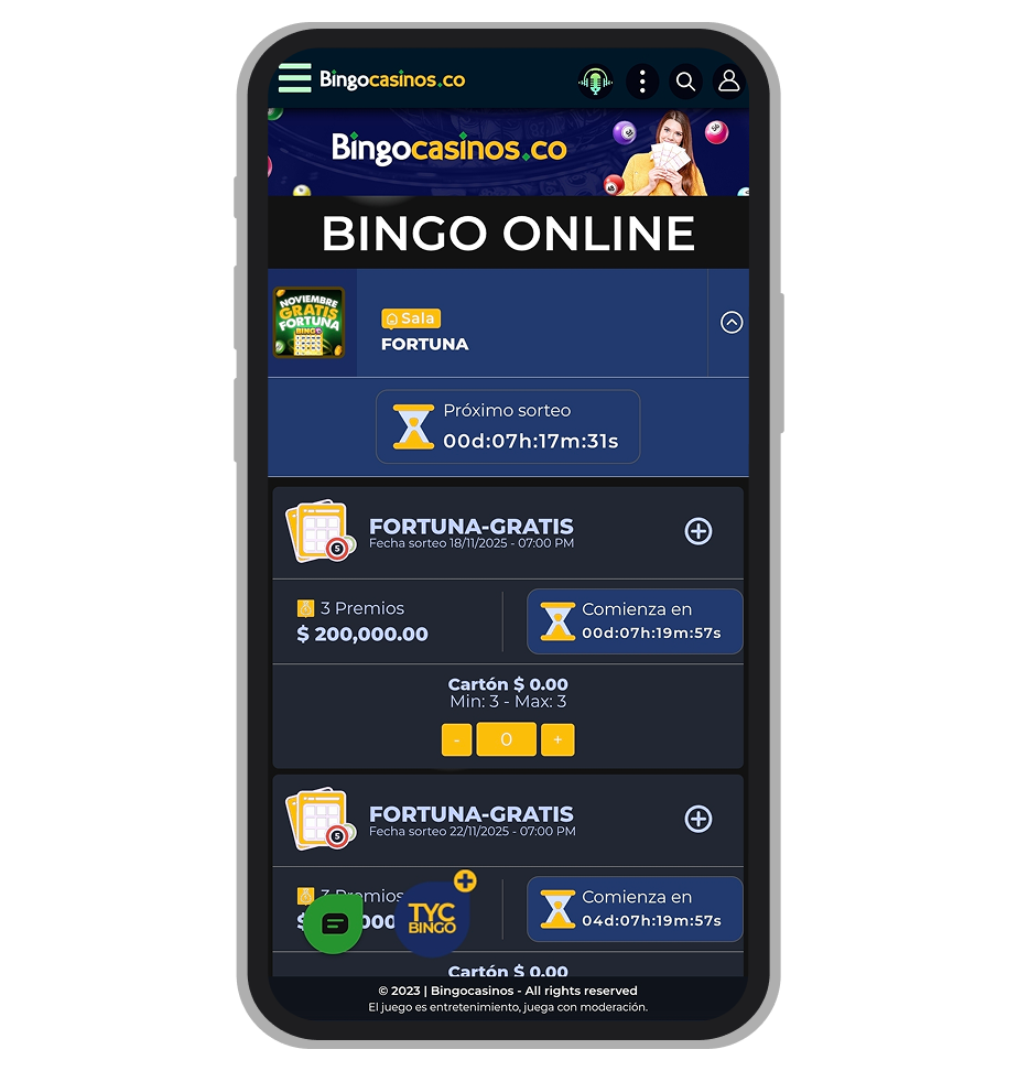 Bingocasinos Bingo