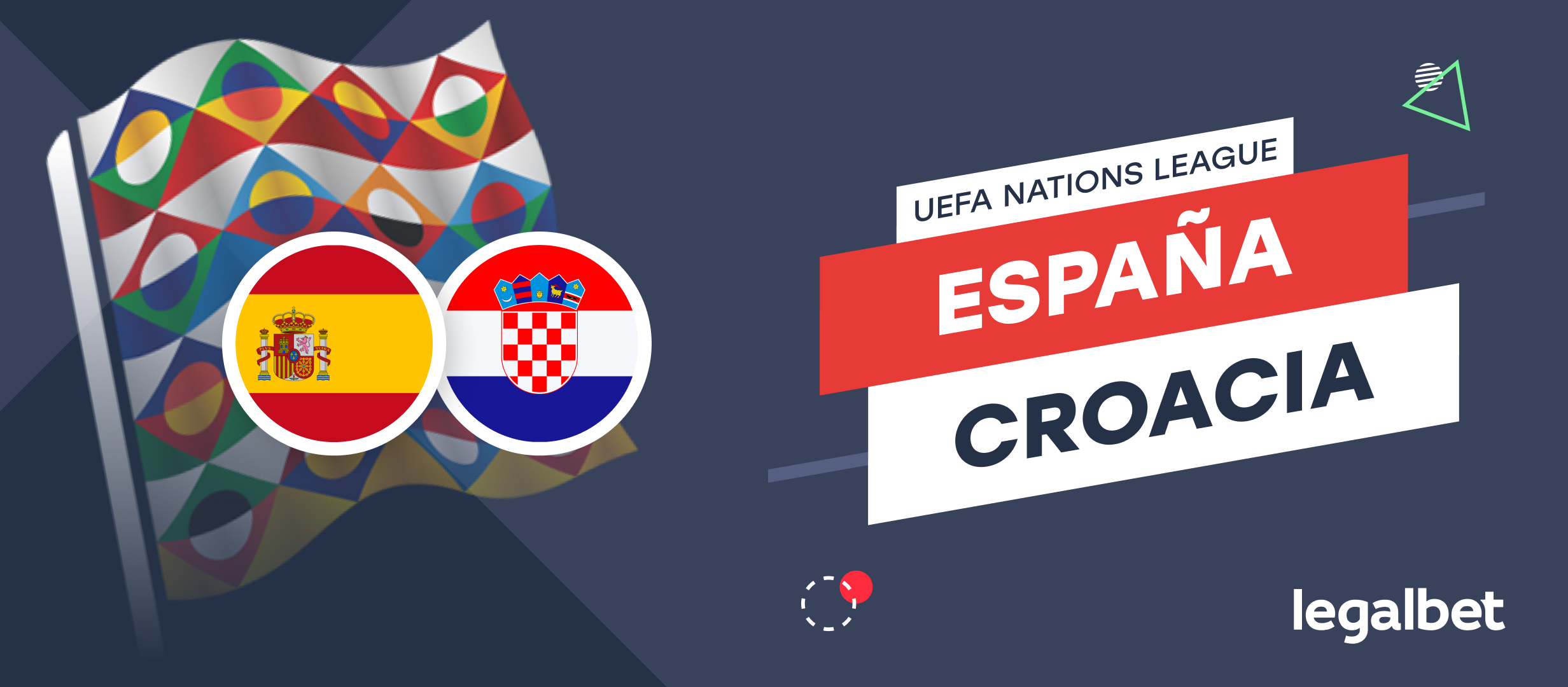 Apuestas y cuotas Croacia - España, Nations League 22/23