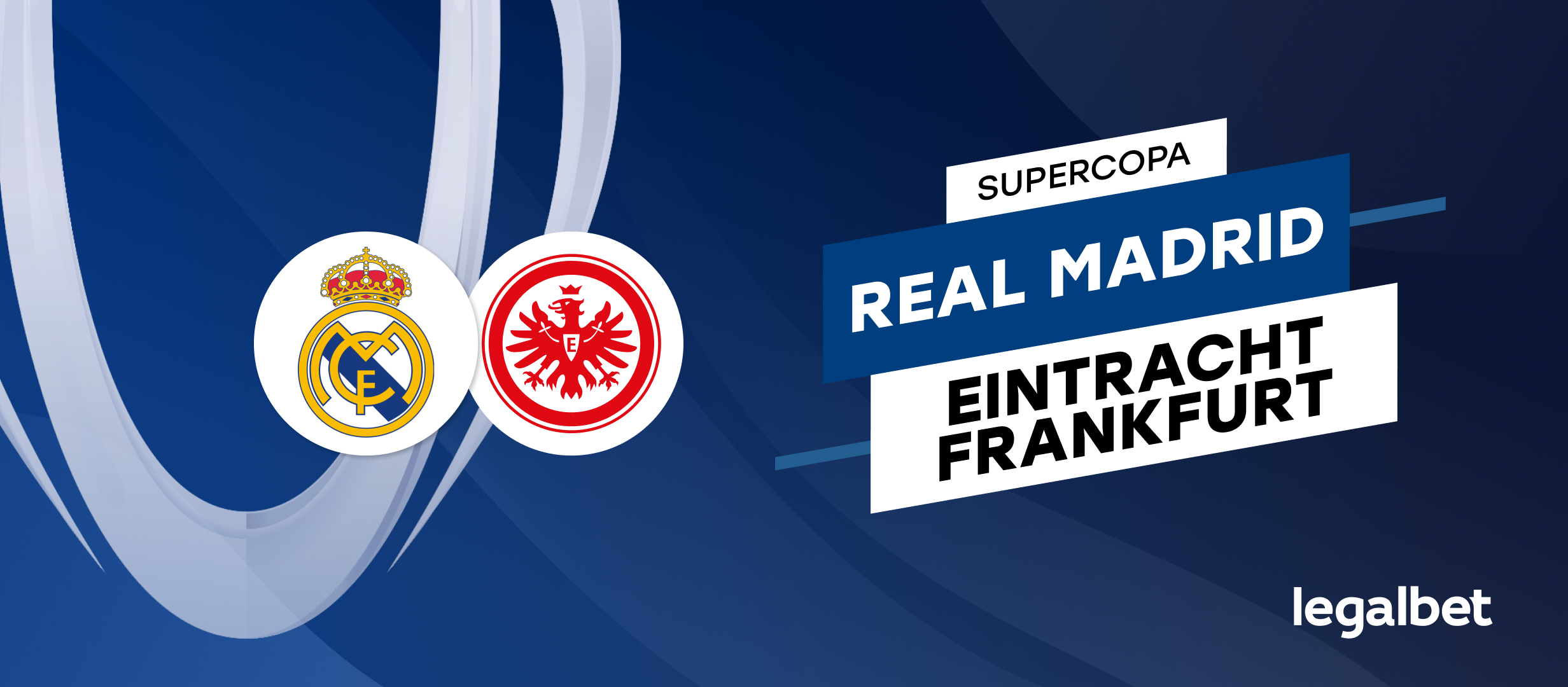 Apuestas y cuotas Real Madrid - Eintracht Frankfurt, Supercopa de Europa 2022