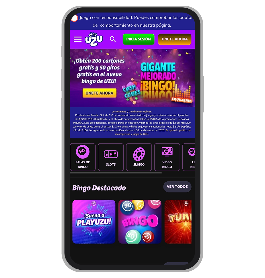 PlayUZU Bingo