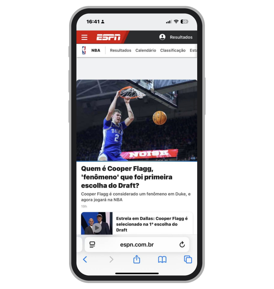 NBA na ESPN