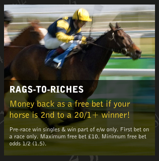 Fitzdares Rags To Riches Offer.