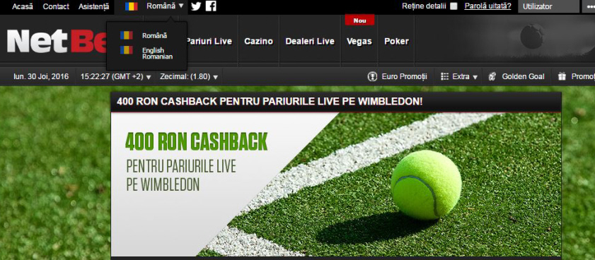 NetBet intampina actiunea de la Wimbledon cu un bonus!