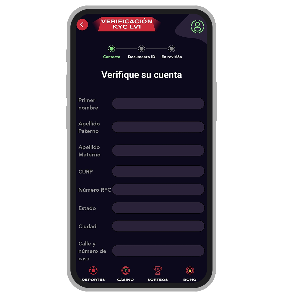 Mexplay App Verificación