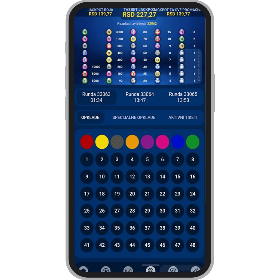 Igre sa brojevima na Taš Bet