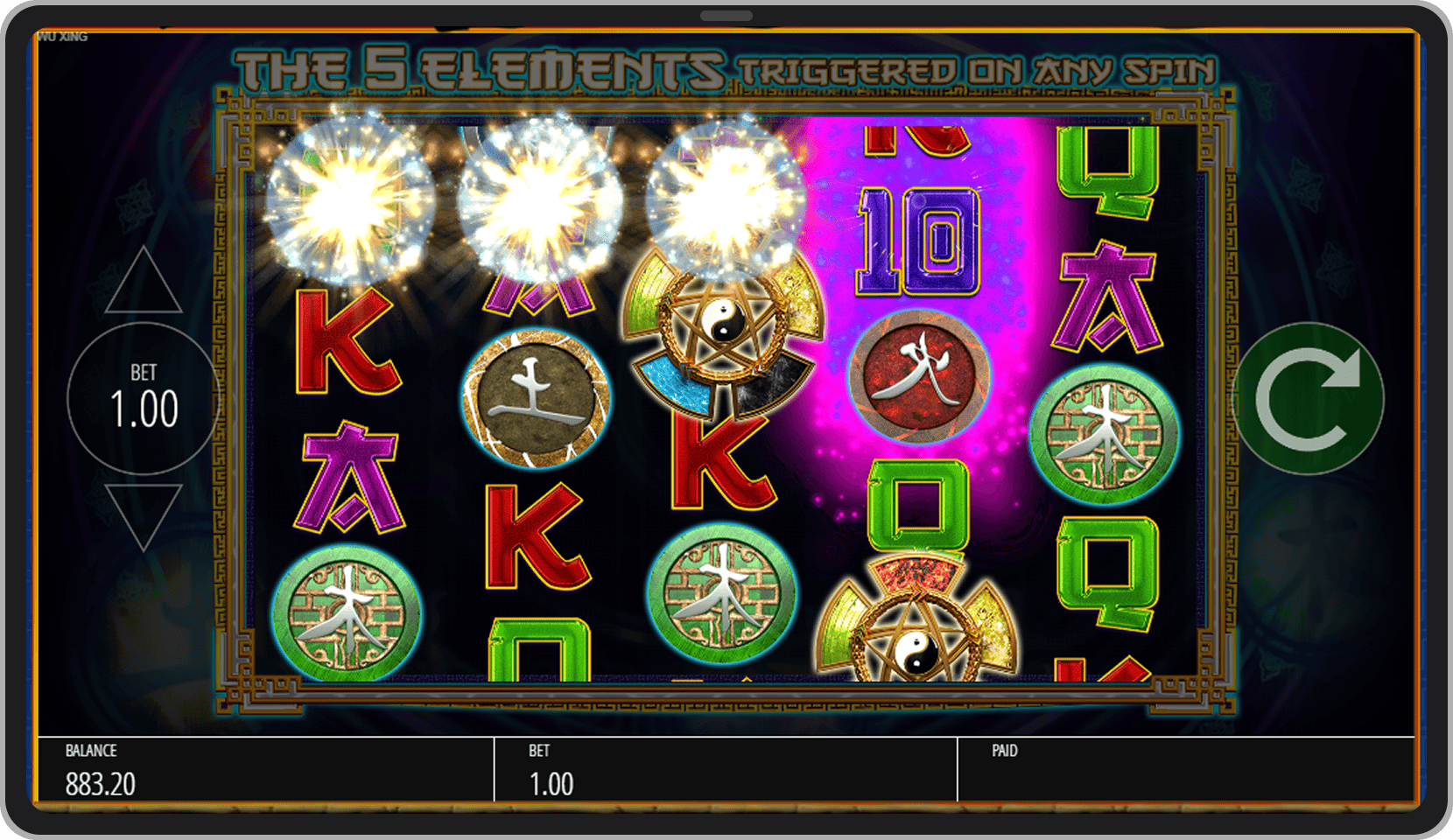 Funcția Cele 5 Elemente