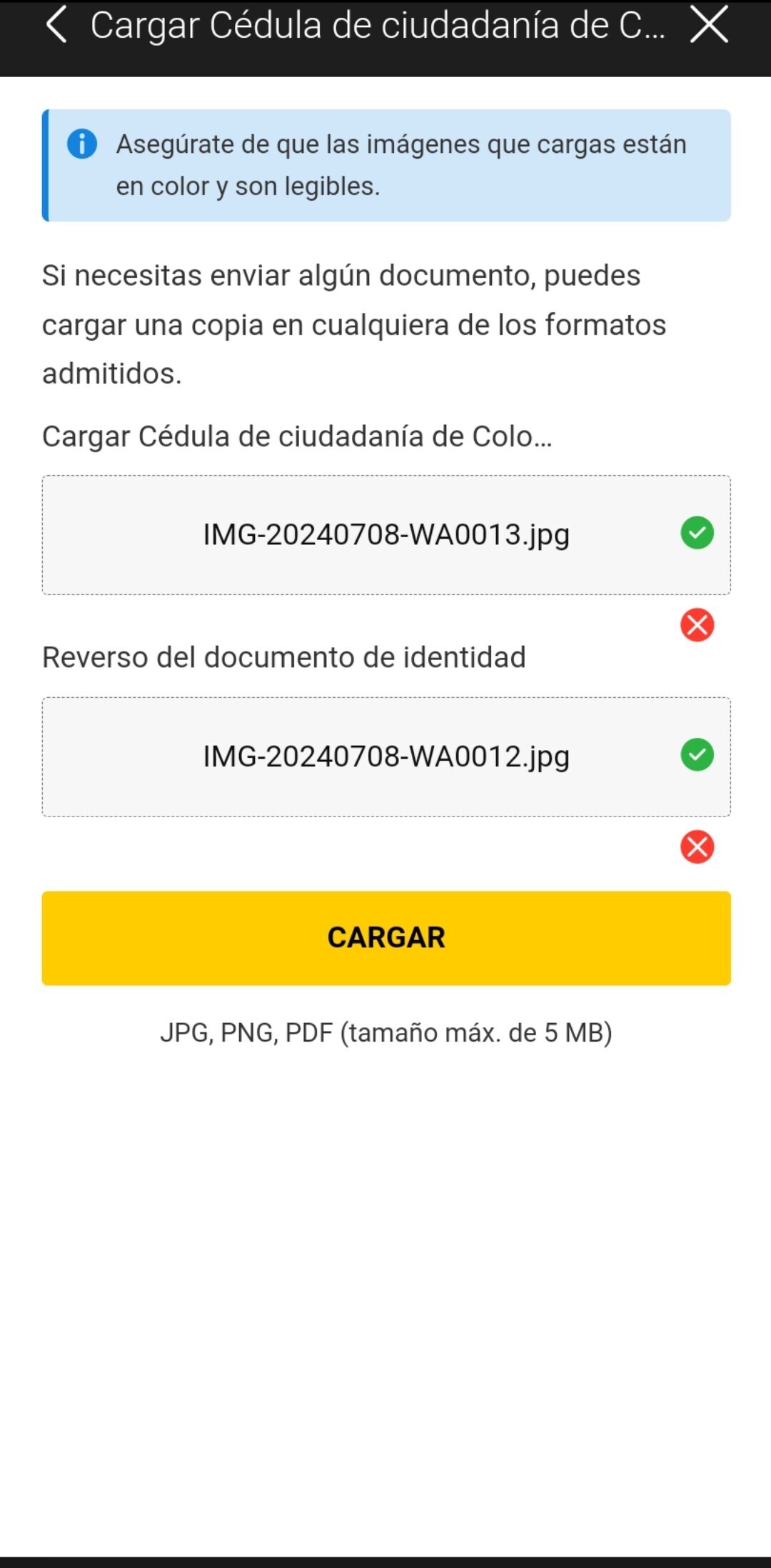 Bwin App Verificación