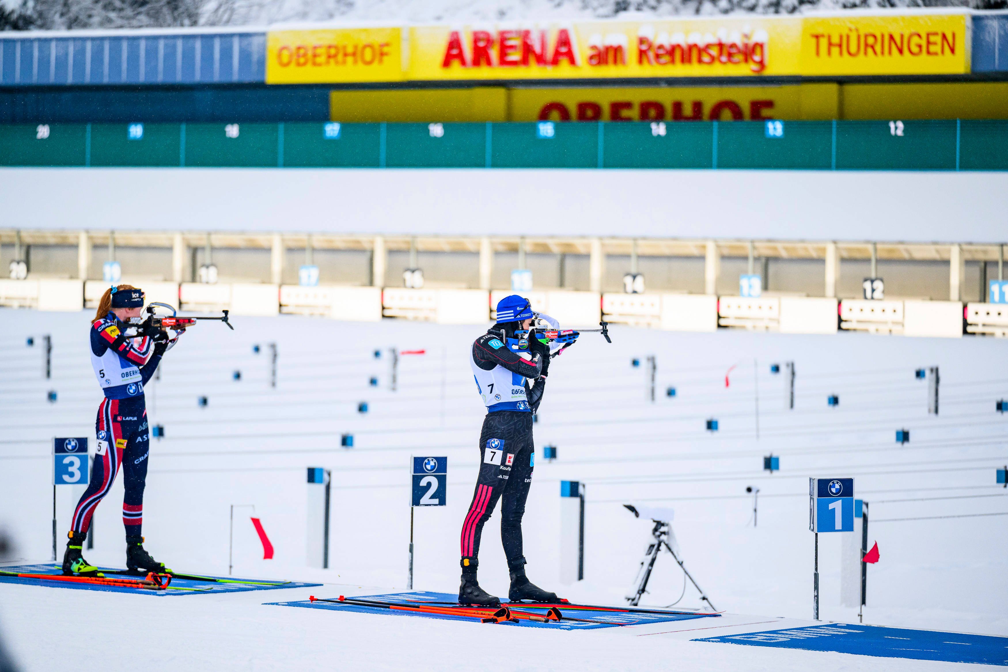 Метеля выиграла масс-старт на чемпионате России по биатлону в Ижевске.