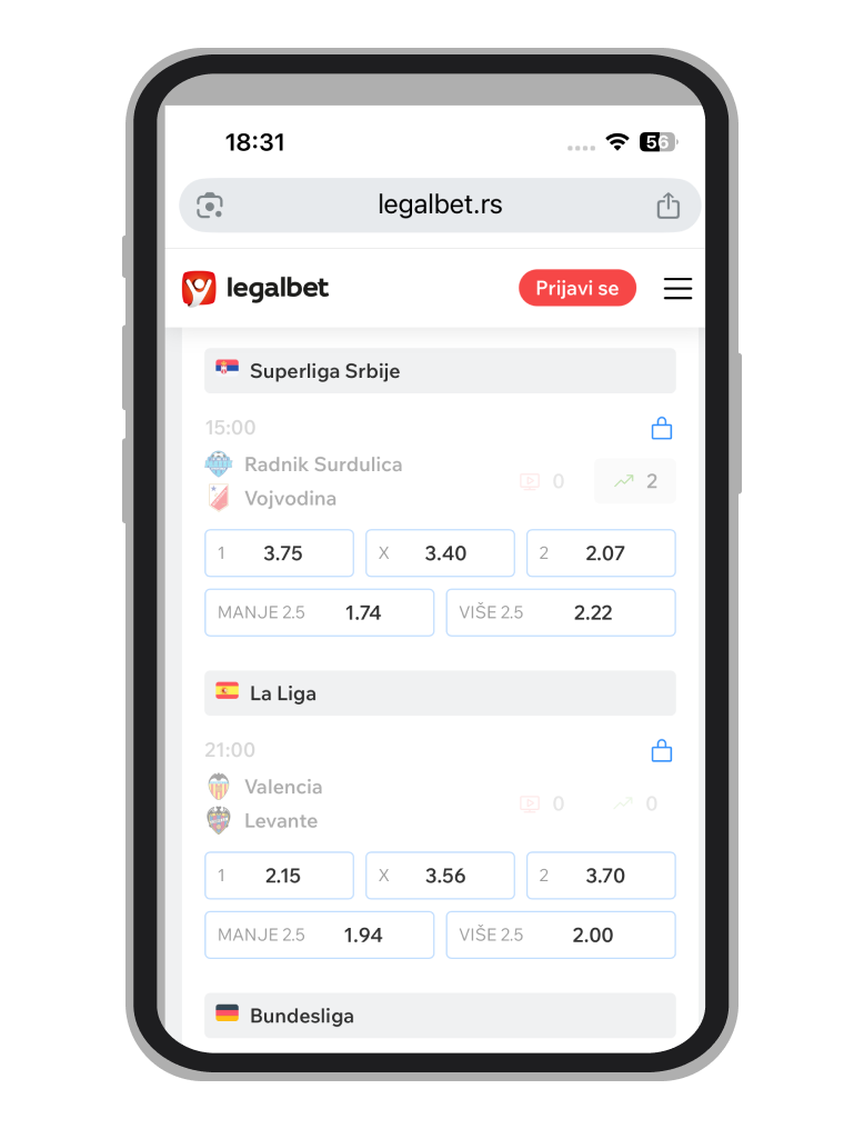 Legalbet Centar za klađenje