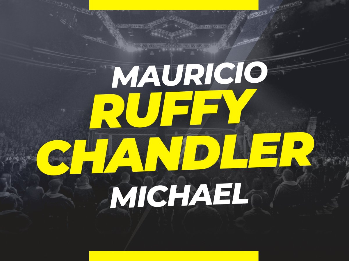 Legalbet.com.br: Ruffy vs Chandler: odds, apostas e palpite da luta.