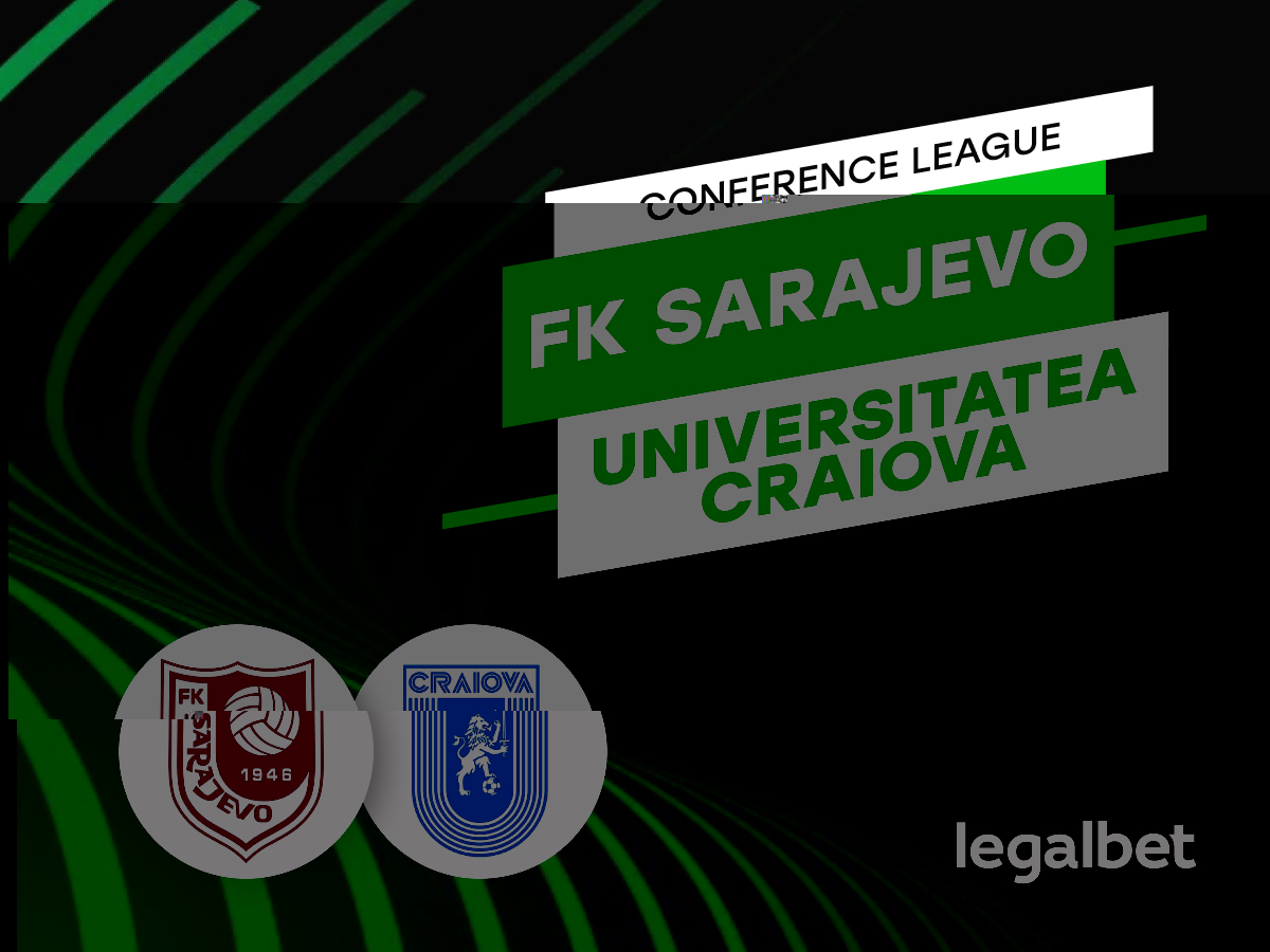 FK Sarajevo  - Universitatea Craiova, ponturi pariuri preliminarii Europa Conference League