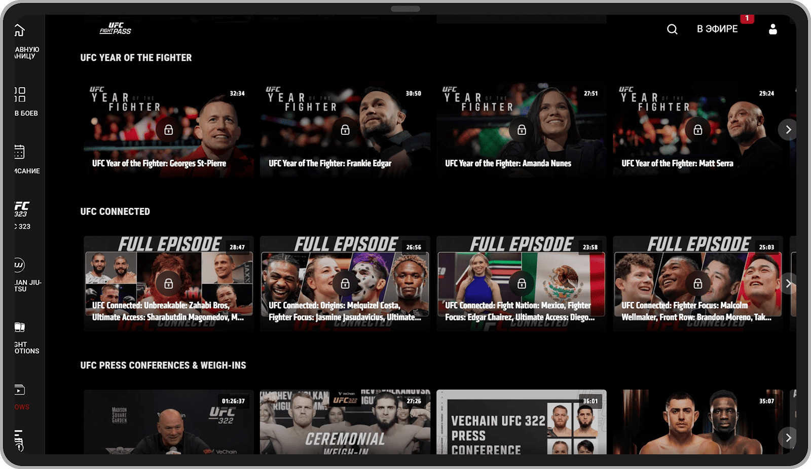 Год бойца и UFC на связи.