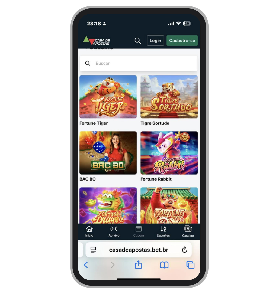 Slots populares no cassino Casa de Apostas 