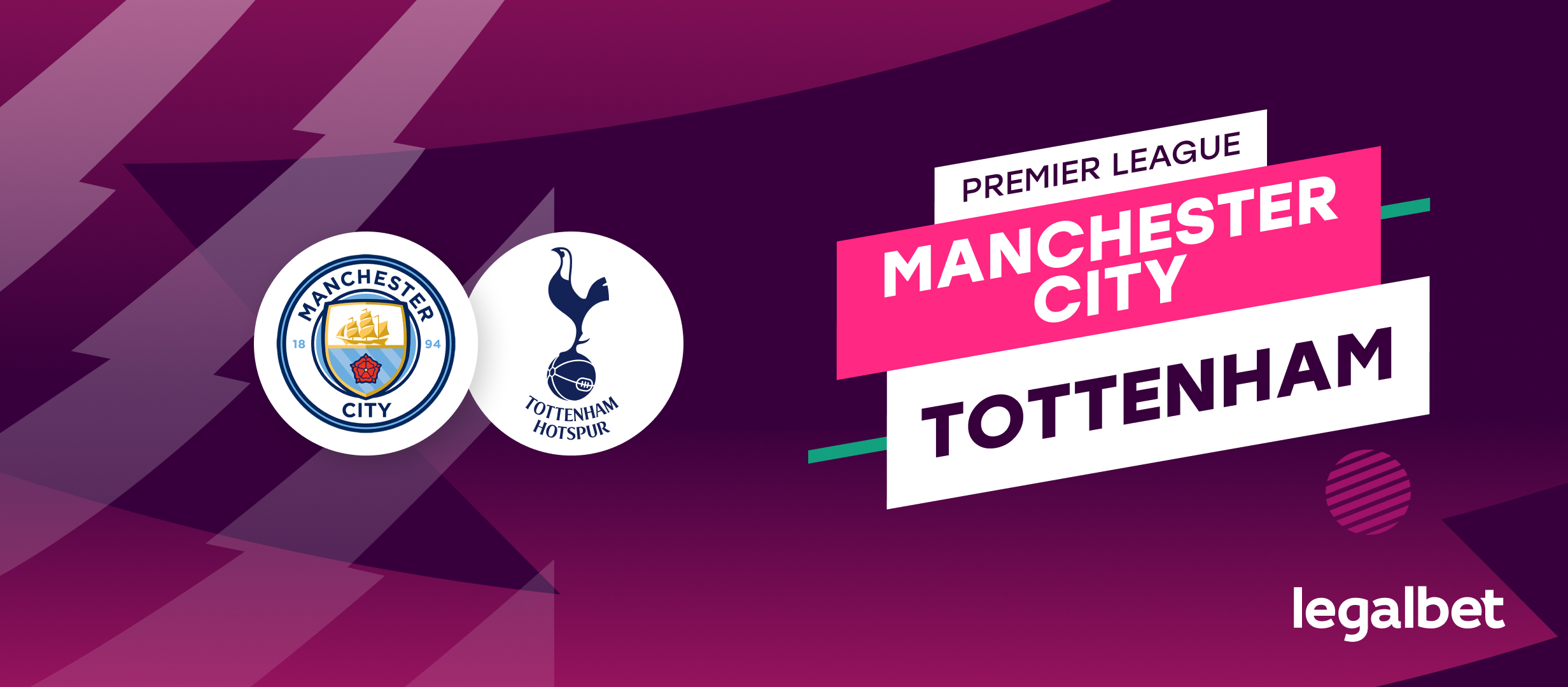 Manchester City - Tottenham Hotspur: cote la pariuri si statistici
