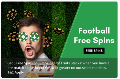 Football Free Spins Promotion at QuinnBet