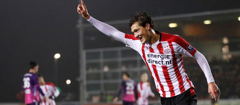Jong Utrecht - Jong PSV. Pariul lui Wallberg