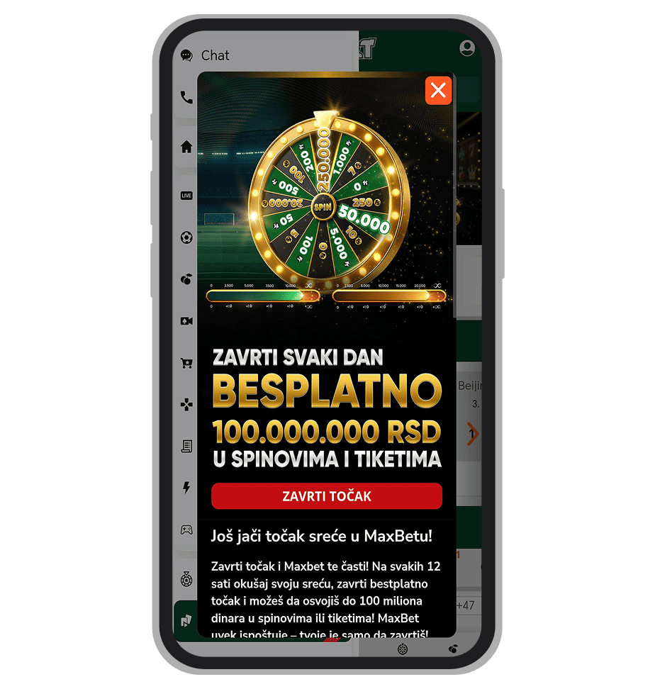 MaxBet freebet bonus