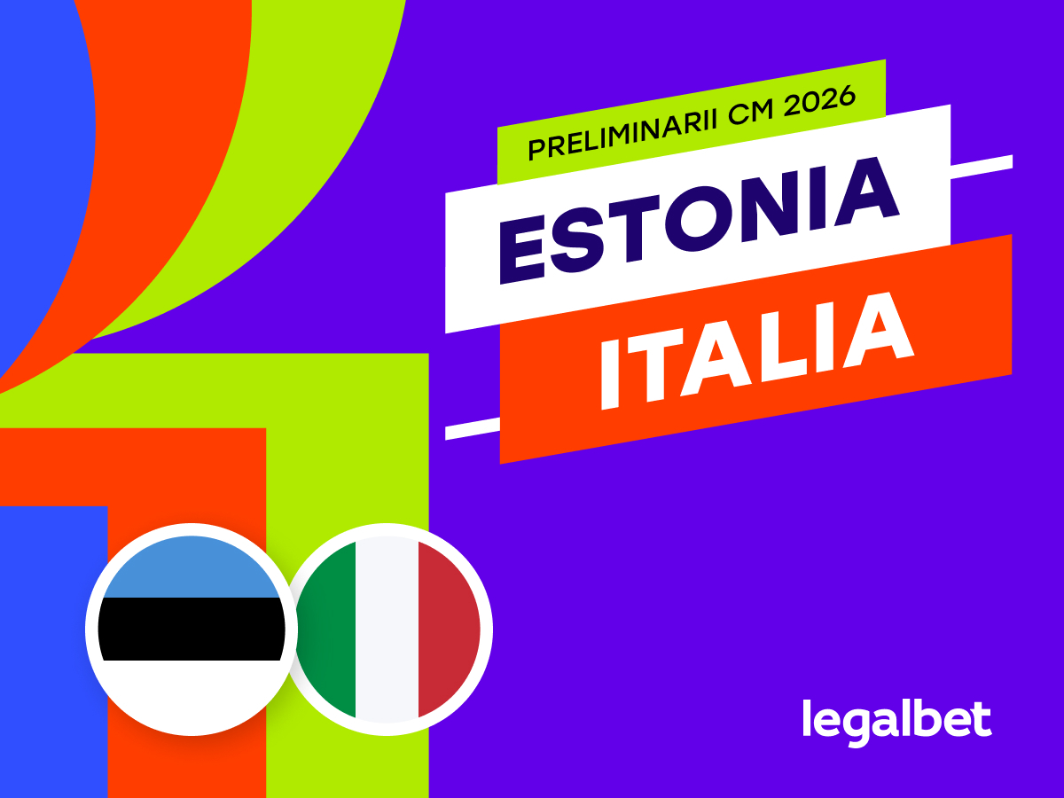 Estonia - Italia, ponturi pariuri preliminarii Cupa Mondiala 2026