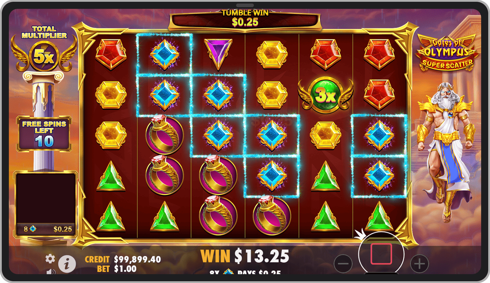 Bonus režim Free Spins