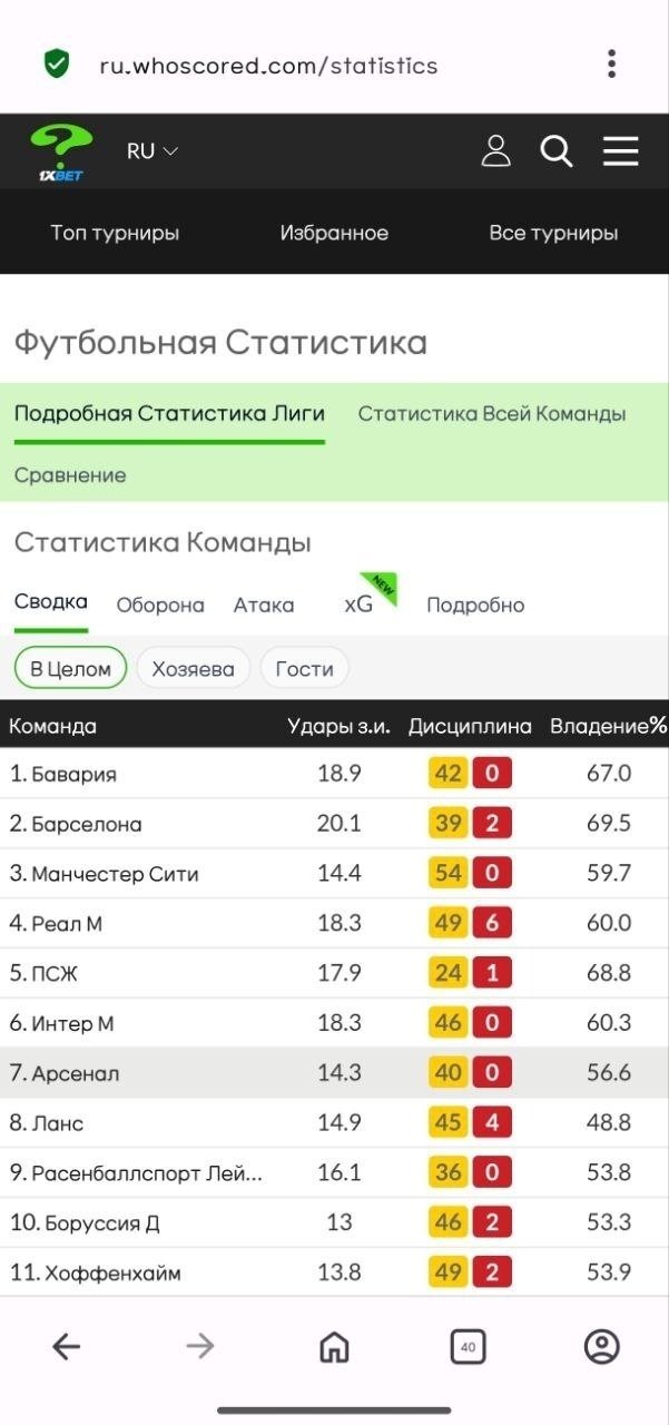 Главный экран