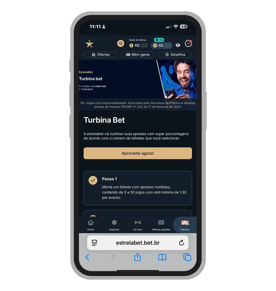 Turbina Bet no site móvel da EsterelaBet