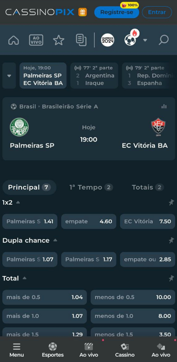Apostas em futebol