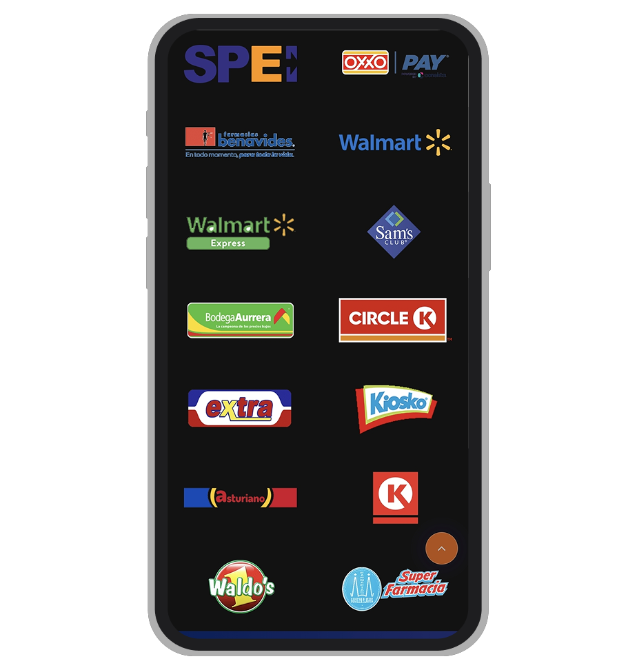 Métodos de pago PlayCity App