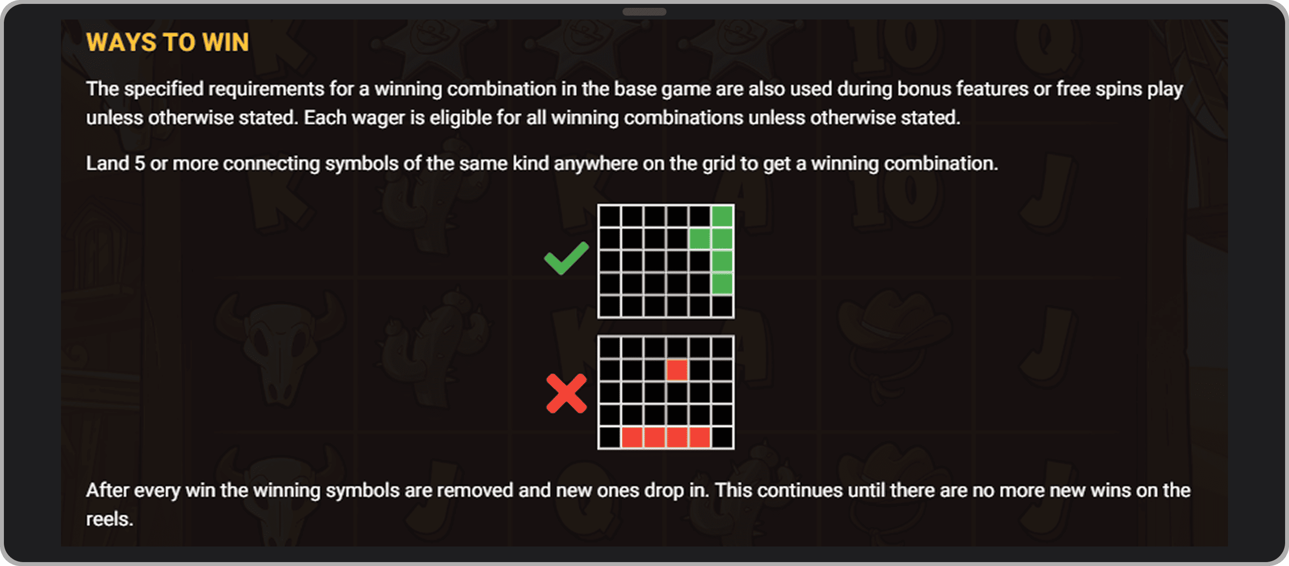 Game rules