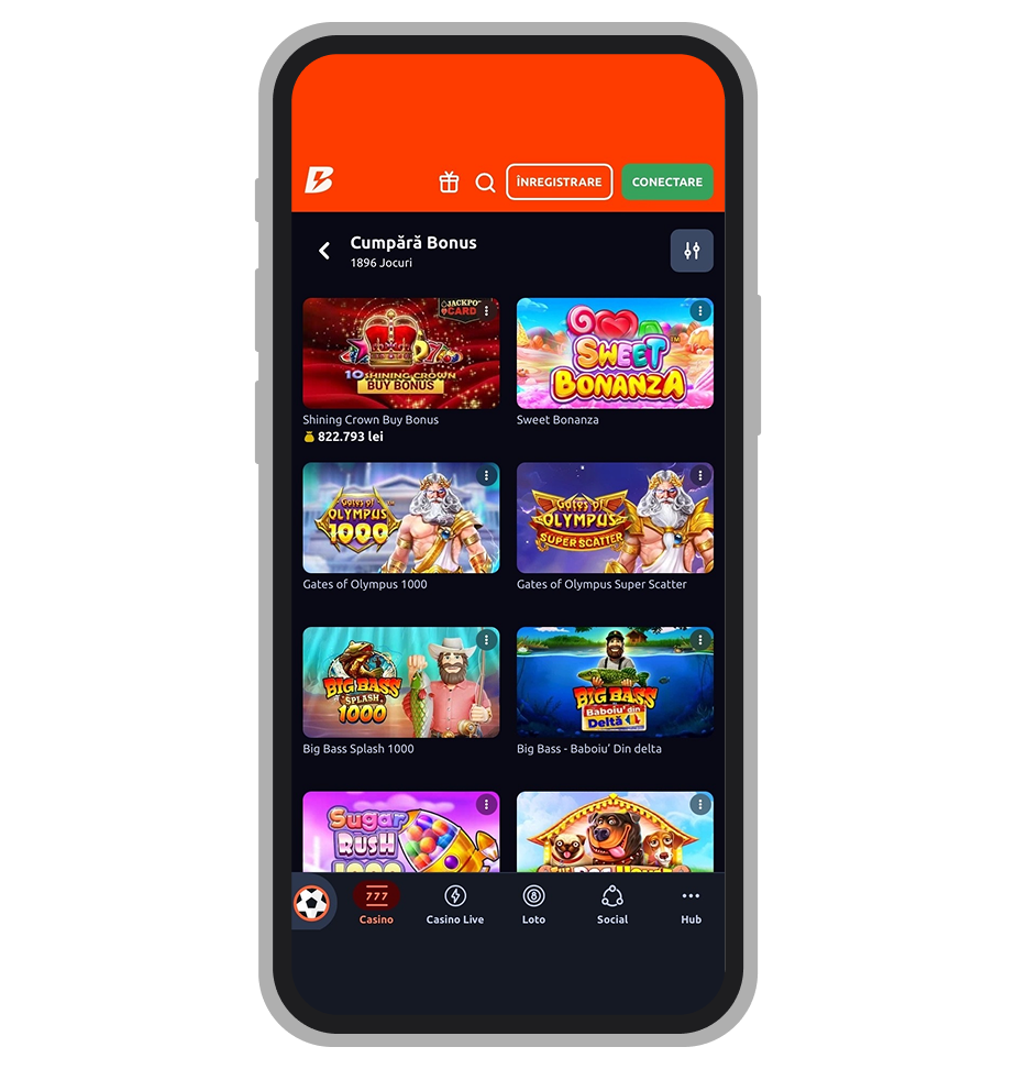 Păcănele cu Bonus Buy