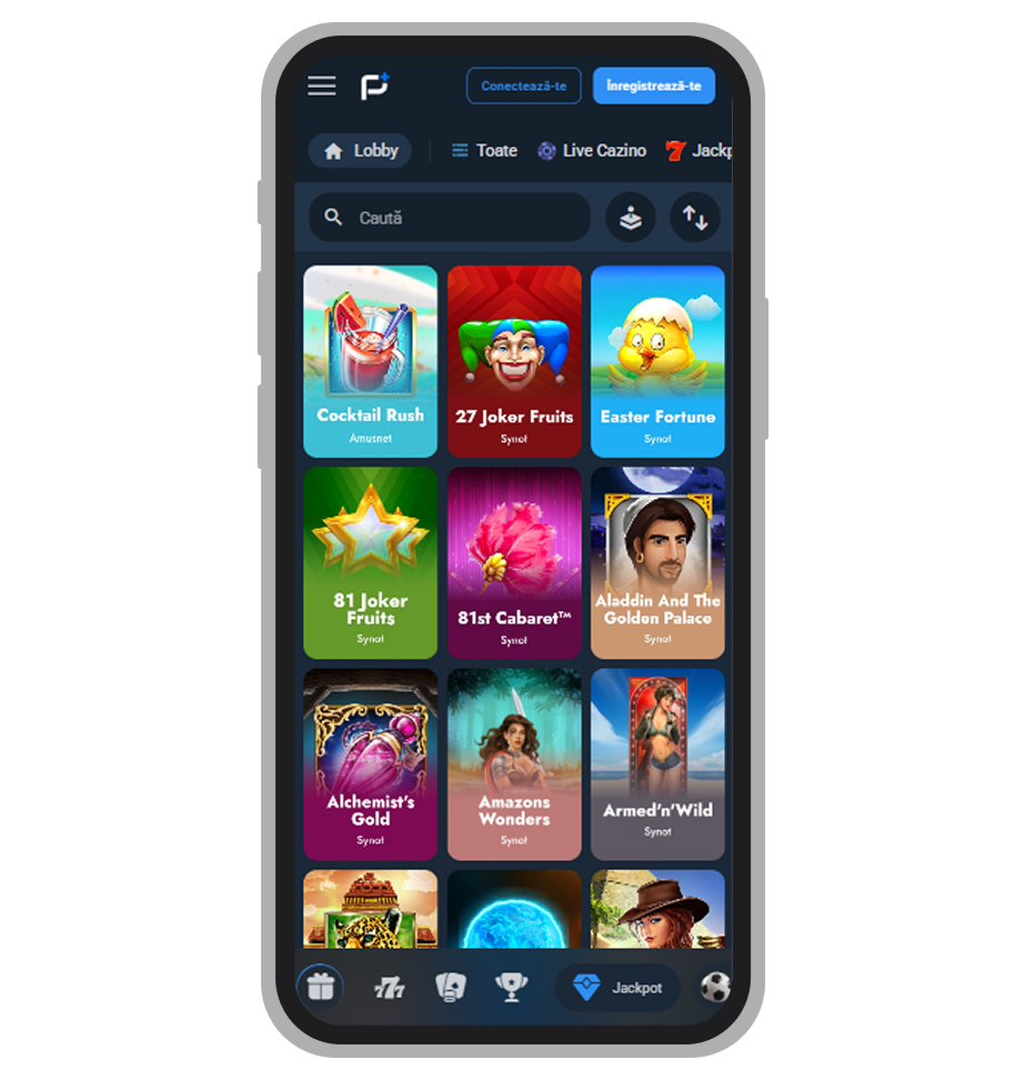 Jackpoturi la Pariuri Plus