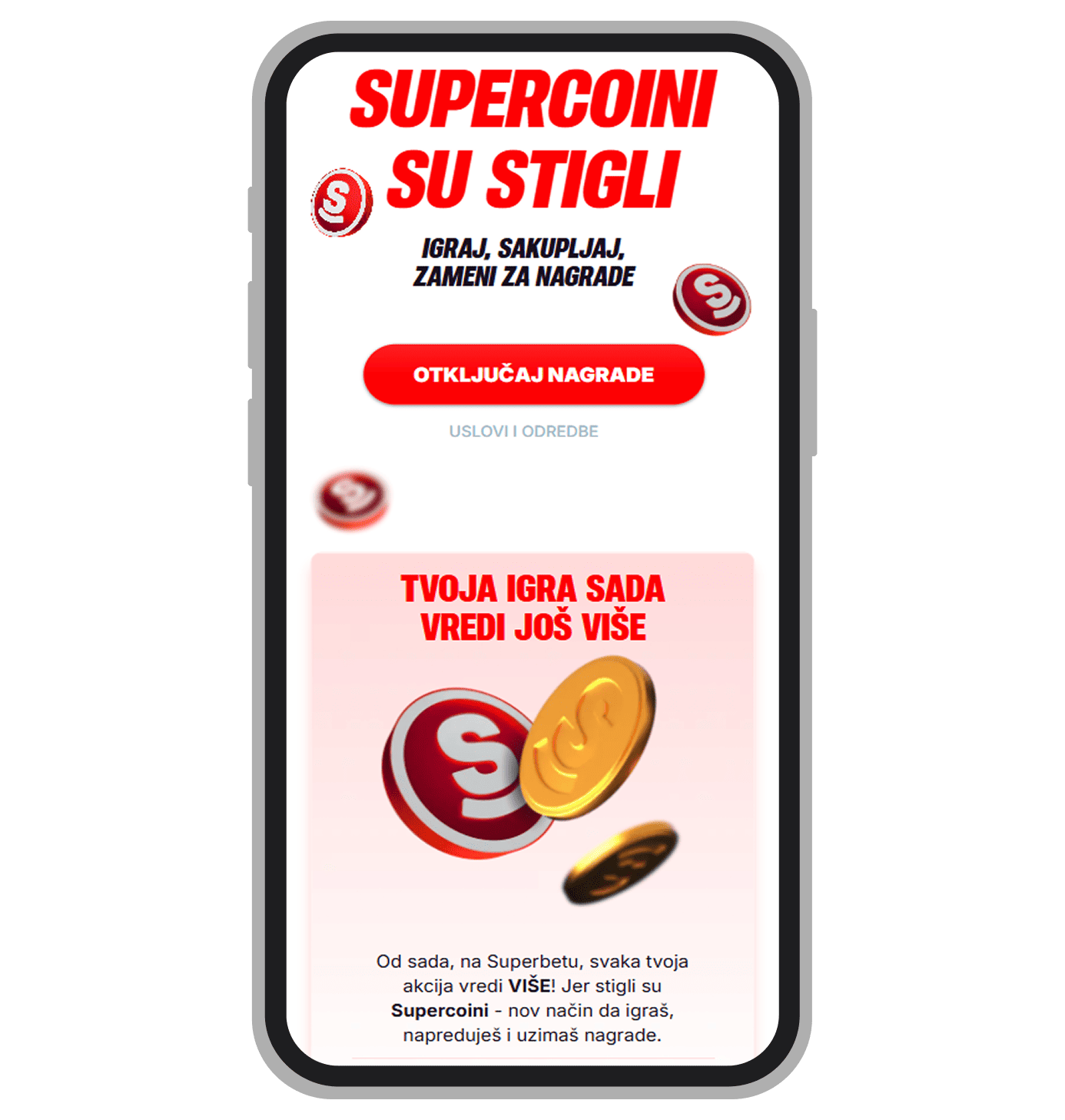 Supercoin Lojaliti Program na Superbetu