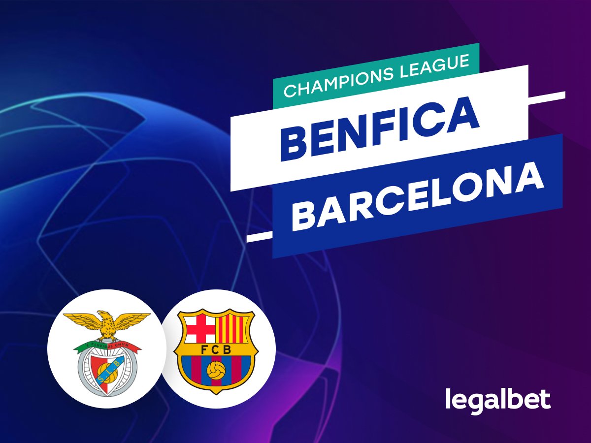 Legalbet.es: Pronóstico Benfica vs Barcelona UEFA Champions League 2024-2025.