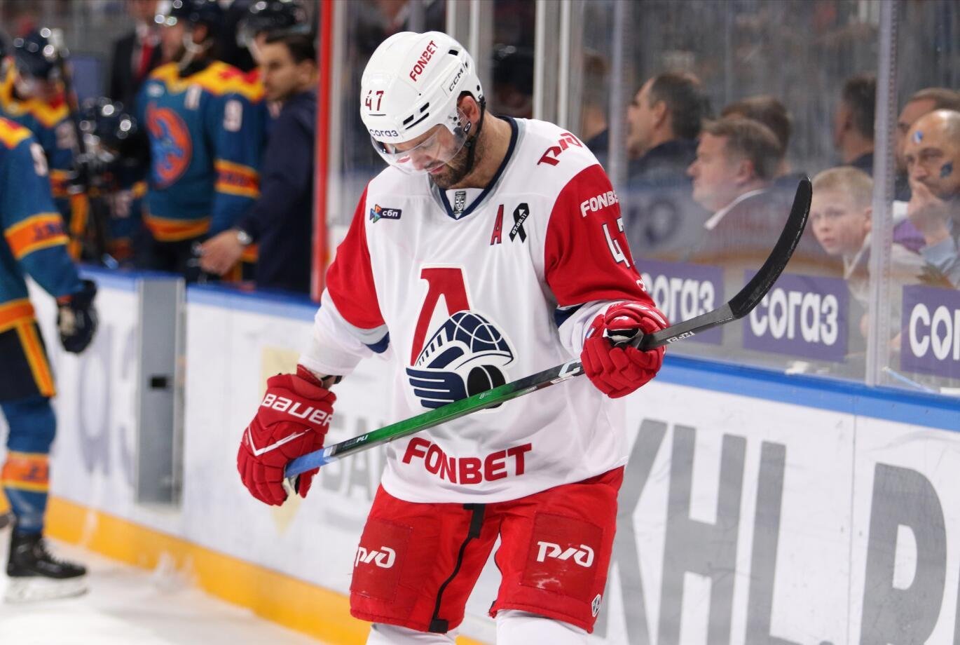 «Локомотив» всухую проиграл «Барысу» в домашнем матче КХЛ.